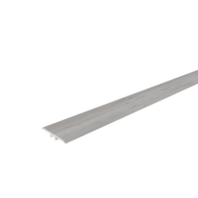 Everlux Premium Flooring Camila Rustic Gray 0.75 in. T x 0.75 in. W x 94.5 in. L Quarter Round Molding (4-Pack)