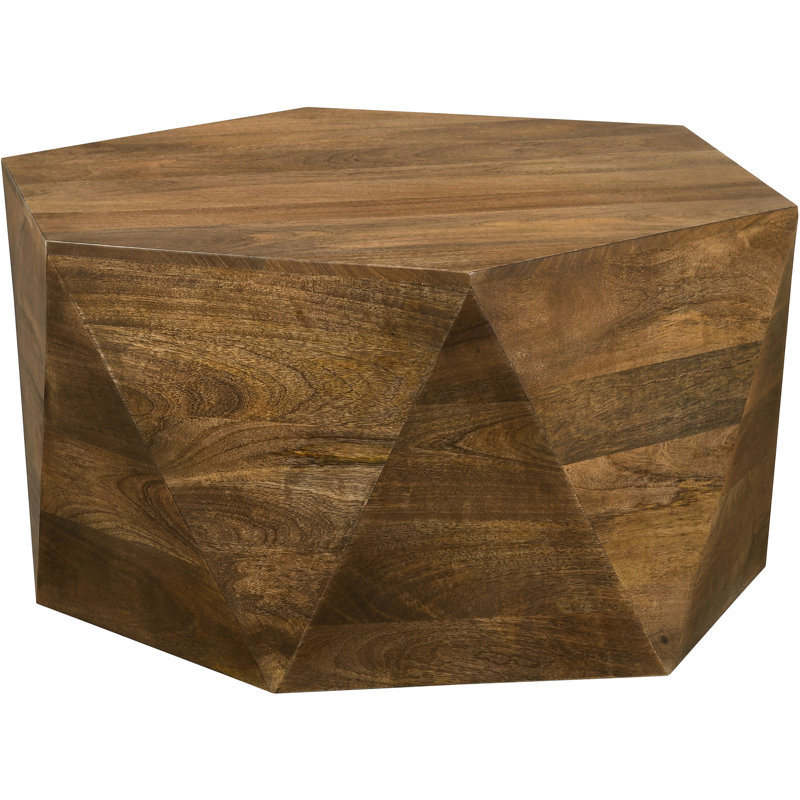 Table basse hexagonale Natural