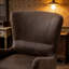 Fauteuil à oreilles 28 po Mid-Century