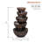 Titan Weather Resistant Cascade Fountain with Lights