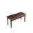 Caros Wooden Writing Desk, Dark Brown
