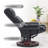 Swivel Recliners with Ottoman, Reclining TV Chairs with Vibration, Faux Leather Lounge Chair-2115537199