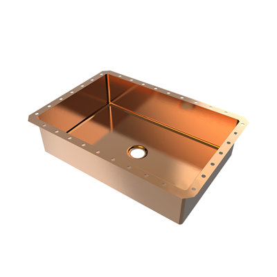 Rectangular Bathroom Basin Stainless Steel Vessel Sink Bowl with Pop Up Drain,