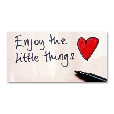 Little Things - Wrapped Canvas Print