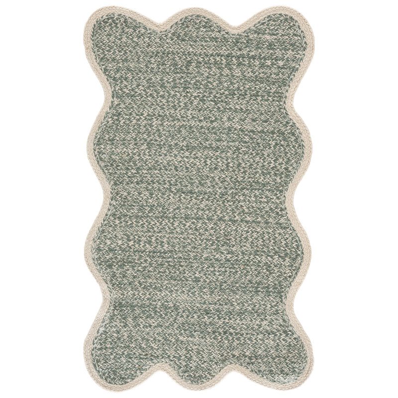 Tapis tressé à poil plat tissé à plat pour animal 661, Rectangle 9 pi x 12 pi