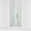Components 33-5/8-In34-3/8-In W X 71-1/2-In H Frameless Pivot Shower Door With 3/8-In Crystal Clear Glass And Back-To-Back Vertical Door Pulls-867922271
