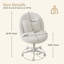 Blue Elephant Velvet Task Chair-498499612