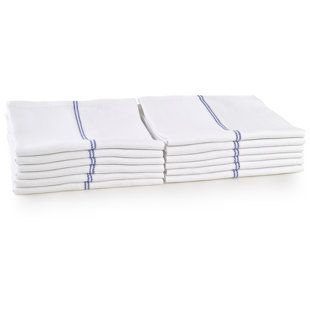 Cotton Striped Square Napkin (Set of 12)