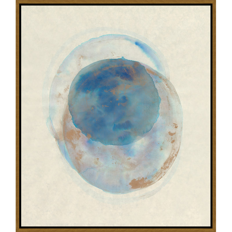 Mavi Daire II Painting by Danielle Davis