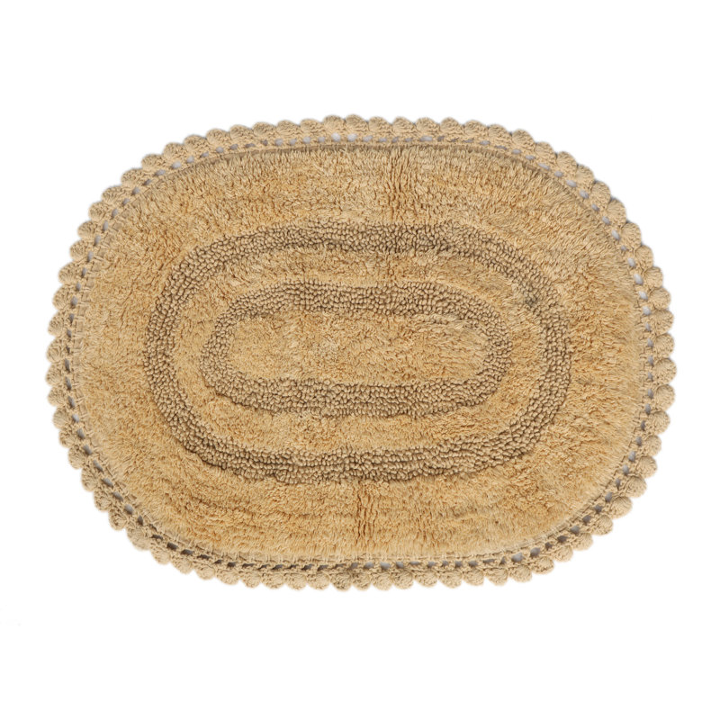 Tapis pour salle de bain Akiera Luna, Beige