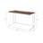 Tyrese Walnut & White Finish Writing Desk W/USB-2133169070