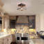 Demetrious 1-Light 25cm Flush Mount-1848358605