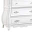 Commode 5 tiroirs Lasiya Blanc