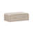 Avel Wood Twin Coffee Table Dream Console with Mattress and Rounded Corners, Harvest Birch Gray