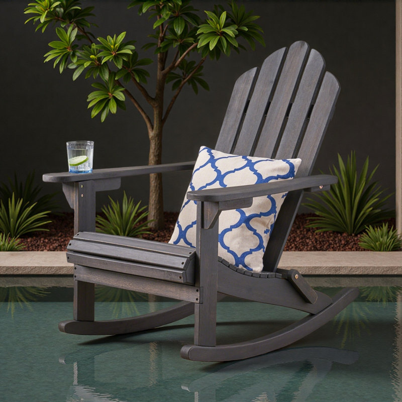 Chaise à bascule Adirondack