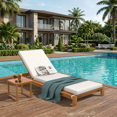 Coussin de chaise longue d'extérieur Sunbrella®