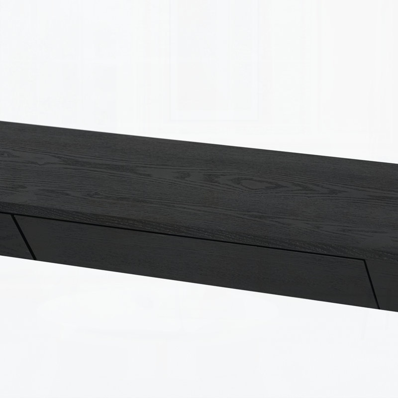 Modern Console Table for Entryway and Living Room, Black