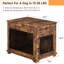 Mobilier pour cage de chien avec dessus rabattable-88147392
