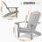 Plastic Patio Adirondack Chair-980883503