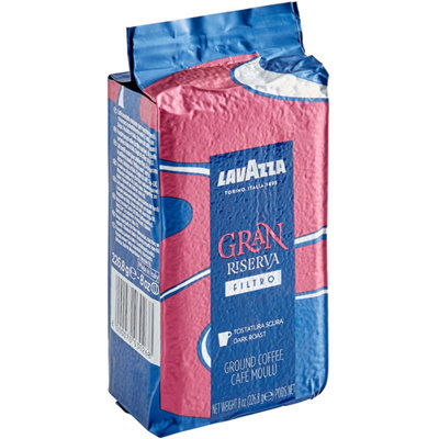 Lavazza Gran Riserva FiLtro Coarse Ground Coffee 8 Oz . WS-110LVCRSRVGR