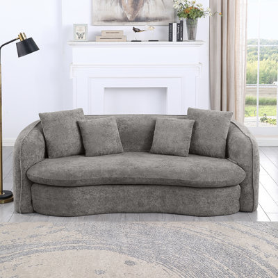 Andydeco Boneless Modern Style Compress Sofa
