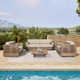 Aerilyn 5 - Person Patio Conversation Sets with Cushions