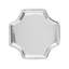 Poignée carrée de la collection Monarch - poignée de meuble-lavabo 1-1 / 4 po x 1-1 / 4 po chrome-49413604