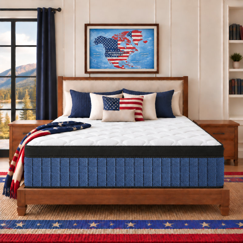 Matelas respirant 12 po King, Très grand lit