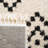 Cosper Fringe Shag 200 Performance Geometric Rug-1809788073