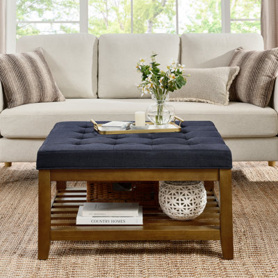Table basse rembourrée