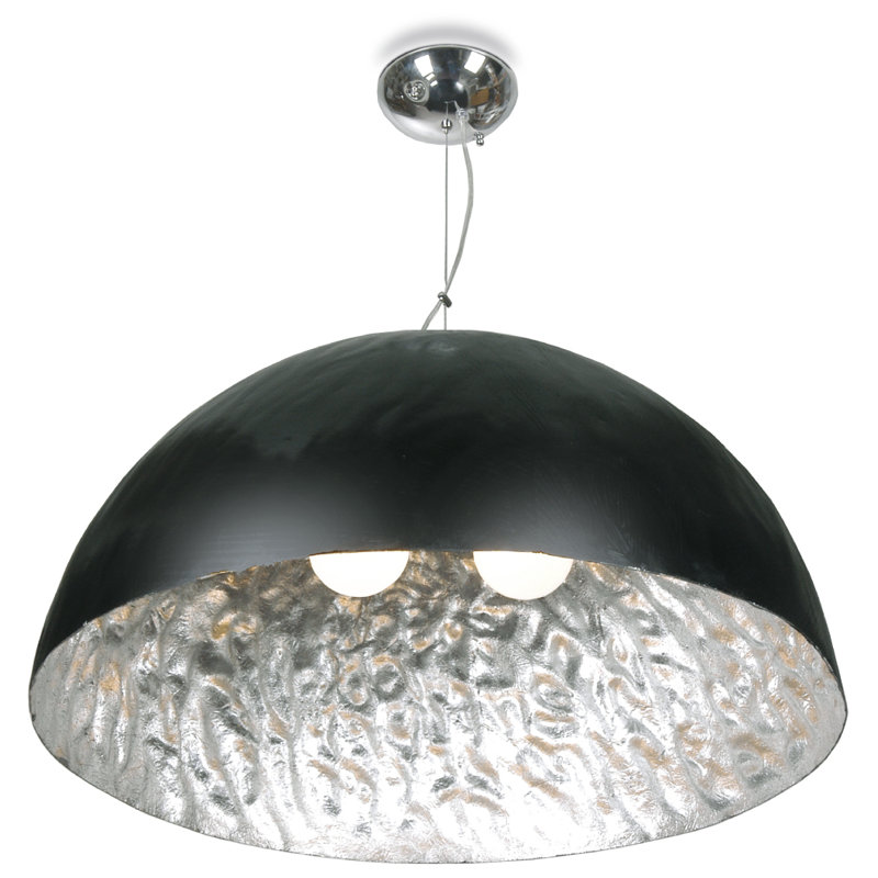 Boggs 3 - Light Bowl Pendant, Black