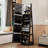 360°Swivel Jewelry Cabinet With Full Length Mirro-693129443-693129442