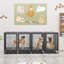 Duval 52" Dog Crate With Divider for 2 Large Medium Dogs