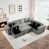 Polyester gris clair est en rupture de stock