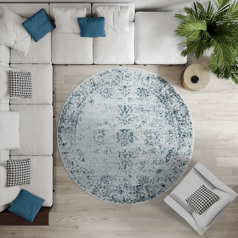 Antibes Hambly Rug, Round 4'1"