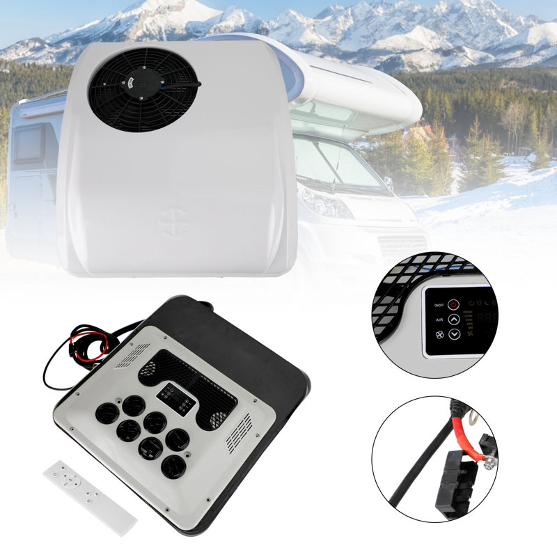 3400 BTU Ductless Mini Split Air Conditioner With Heater And Remote Included
