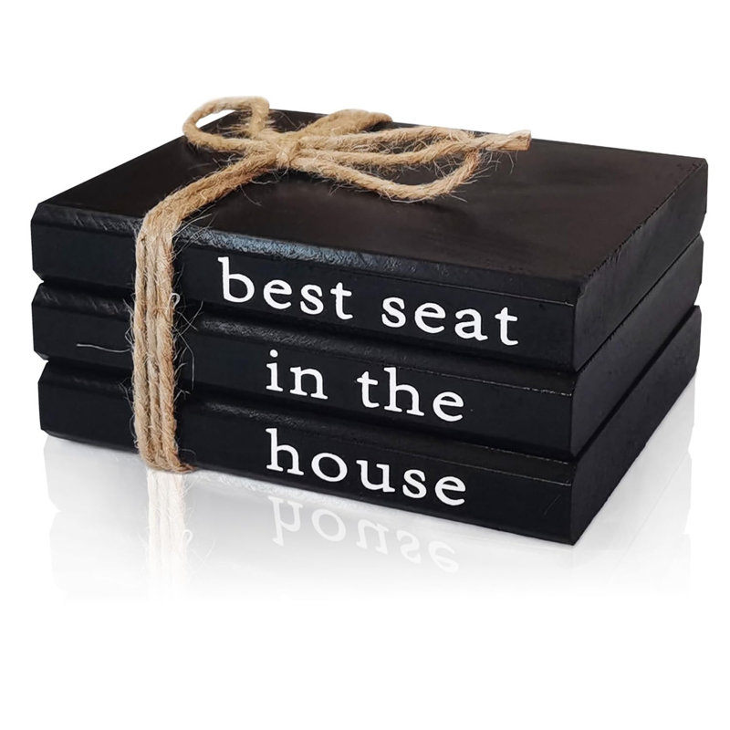 Présentoir de style étagère en bois rustique style maison de campagne, Noir