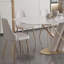 Table rectangulaire légère et luxueuse de style simple et moderne-109326783