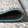 Contemporary POP Modern Abstract Vintage Cream/Turquoise Rug