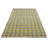 Bubble Argyle Loop Pile Weave Yellow & Grey Wool Area Rug By Tufty Home-81281437