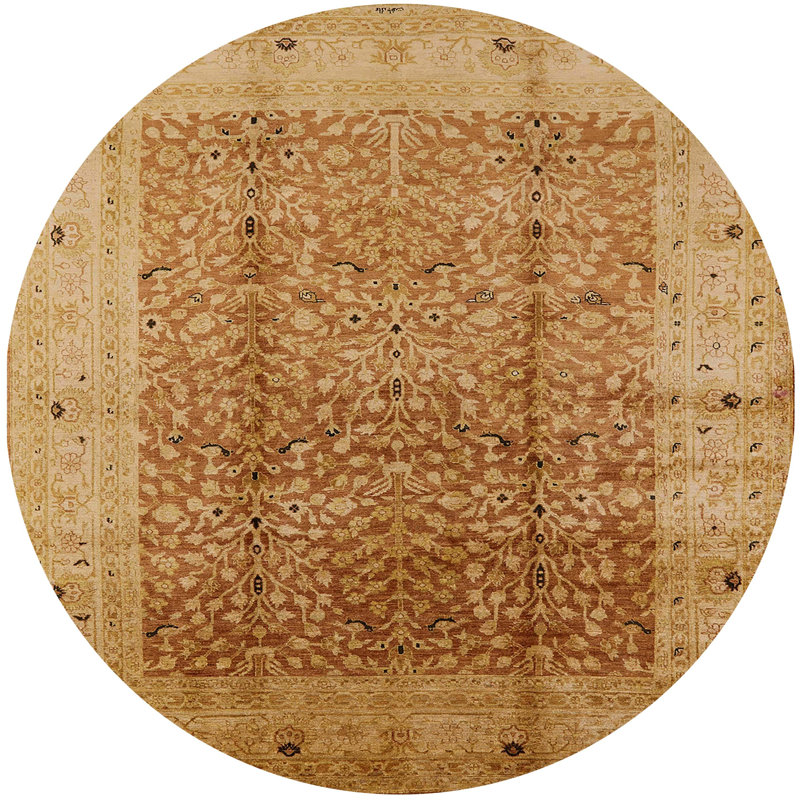 Abstract Indoor Rug, Round 3'