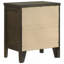 Table de chevet 2 tiroirs Clement