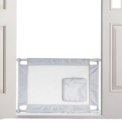Barrière pour chien pliable et réglable