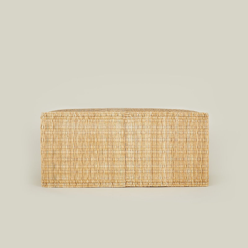 Woven Upholstered Bench