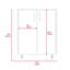 Armoire inférieure à double porte 27,5 po avec roulettes, deux tablettes intérieures et serrure - noir