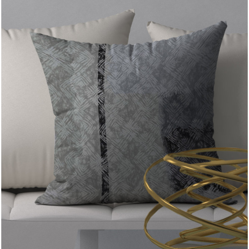 Housse de coussin carrée/insert, 20 po x 20 po