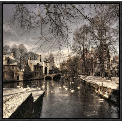 " Bruges In Christmas Dress " by Yvette Depaepe