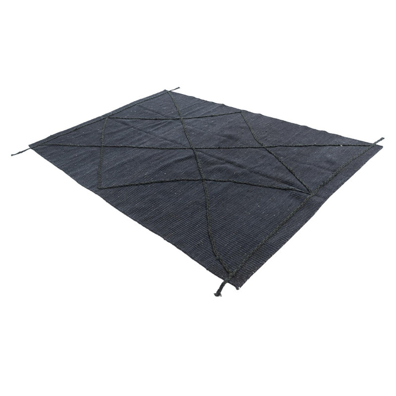 Tapis noir Odea
