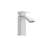 Bathroom Faucet - Stainless Steel, 2.41 Lb Weight, 6.69" Height Sink 1.96" Width, High-121615855