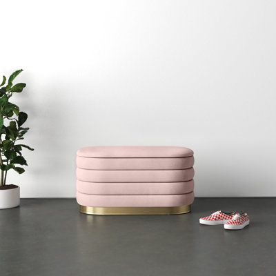 Banc de rangement rembourré TOV